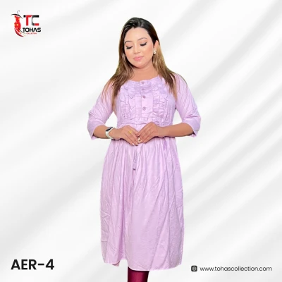 Premium Slab Lilen Gown - AER4